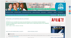 Desktop Screenshot of anpecatalunya.org